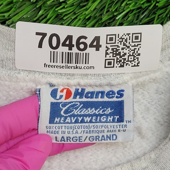 Vintage Harvard Sweatshirt M/L 20x26 USA Made Hanes Classics Heavyweight - Picture 11 of 11